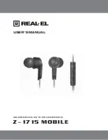 Preview for 1 page of Real-El MOBILE Z-1715 User Manual