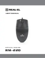 Real-El RM-220 User Manual preview