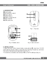 Предварительный просмотр 4 страницы Real-El RM-305 WIRELESS User Manual