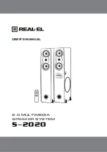 Real-El S-2020 User Manual предпросмотр