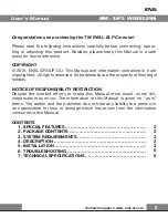 Preview for 2 page of Real-El WIRELESS RM-325 User Manual