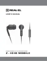 Real-El Z-1010 MOBILE User Manual предпросмотр