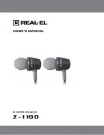 Real-El Z-1100 User Manual preview