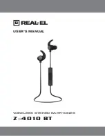 Real-El Z-4010 BT User Manual preview