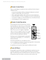 Preview for 6 page of Real Fires Flameboyant RF800 User Manual & Service Manual