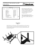 Preview for 3 page of Real Flame 2610B Instruction Manual