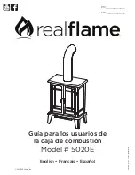 Preview for 29 page of Real Flame 5020E User Manual