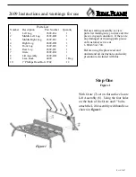 Preview for 3 page of Real Flame 8805700 Instruction Manual