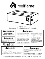 Real Flame 9650 LP Owner'S Manual preview