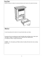 Preview for 5 page of Real Flame Barrington 3730 Assembly Instructions Manual