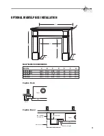 Предварительный просмотр 23 страницы Real Flame Captiva 600 Installation & Operating Manual