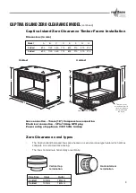 Preview for 9 page of Real Flame Captiva Island 2 sided Installation & Operating Manual