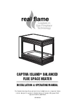 Preview for 1 page of Real Flame Captiva Island Installation And Operation Manual