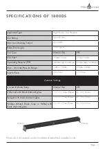 Preview for 5 page of Real Flame ELEMENT 1200 Installation And Operation Manual