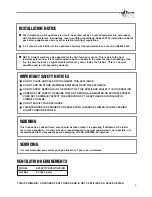 Preview for 3 page of Real Flame Hot Box Installation & Operating Manual