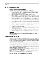 Preview for 6 page of Real Flame Hot Box Installation & Operating Manual