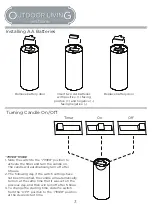 Preview for 3 page of Real Flame Outdoor Living 161 Redvale Manual