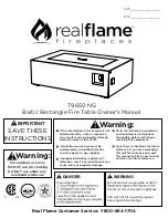 Real Flame T9650 NG Owner'S Manual preview