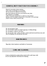 Preview for 2 page of real living 810343896 Assembly Instructions Manual