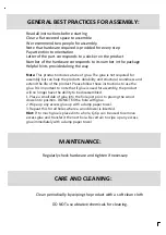 Preview for 2 page of real living 810343918 Assembly Instruction Manual