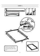 Preview for 6 page of real living 810554378 Assembly Instruction Manual