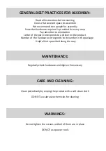 Preview for 2 page of real living AA-2161 Assembly Instructions