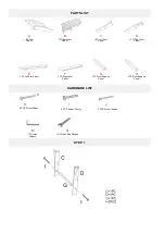 Preview for 3 page of real living Adirondack JK89002W Assembly Instruction