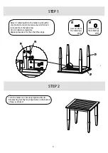 Preview for 4 page of real living CYPRESS LAKE SC-K-117SFE/5C Assembly Instruction Manual