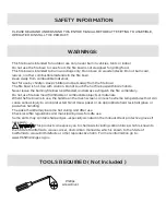 Preview for 2 page of real living FT-31671 Assembly Instruction