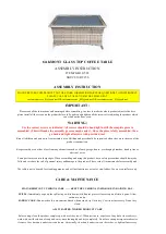 Preview for 1 page of real living Oakmont GB19-528 Assembly Instruction