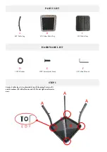 Preview for 2 page of real living OAKMONT GB21-617 Assembly Instruction