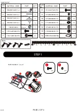 Предварительный просмотр 3 страницы real living RIDGEWOOD RMS5373 Assembly Instruction