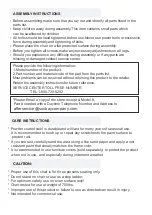 Preview for 3 page of real living VERRADO BS20037 Assembly Instructions Manual