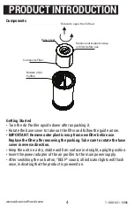 Preview for 6 page of Real Spirit Advanced Pure Air APA-5050 UV Owner'S Manual