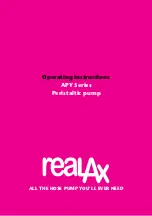 Realax APY Operating Instructions Manual preview