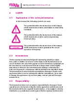 Preview for 6 page of Realax APY Operating Instructions Manual