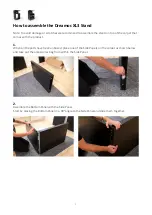 Preview for 3 page of Realfiction Dreamoc XL3 Shelf Option Stand Assembly Manual