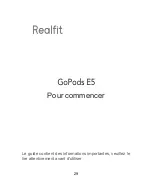 Preview for 11 page of Realfit GoPods E5 Getting Started