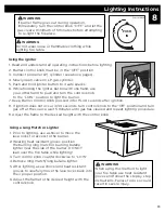 Предварительный просмотр 13 страницы RealFlame 11624LP Owner'S Manual