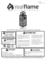 RealFlame 11802 LP Owner'S Manual preview