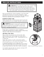 Предварительный просмотр 11 страницы RealFlame 11802 LP Owner'S Manual