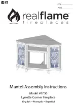 Preview for 1 page of RealFlame 1750E-GRY Quick Start Manual