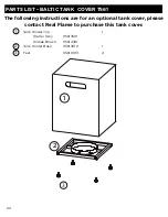 Предварительный просмотр 22 страницы RealFlame 568 LP Owners Manualyamna