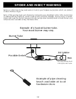 Предварительный просмотр 12 страницы RealFlame 592LP Owner'S Manual