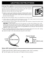 Preview for 10 page of RealFlame 6330LP Owner'S Manual