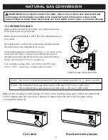 Preview for 9 page of RealFlame 817919/C0005LP Manual