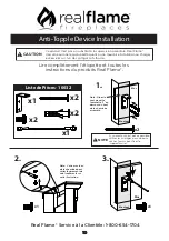 Preview for 10 page of RealFlame 8440 Assembly Instructions Manual