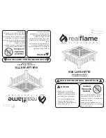 Предварительный просмотр 1 страницы RealFlame 908 LAFAYETTE Assembly Instructions Manual