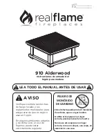 Предварительный просмотр 17 страницы RealFlame 910 Alderwood Assembly Instructions Manual