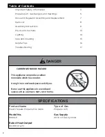 Preview for 2 page of RealFlame 9670LP Owner'S Manual